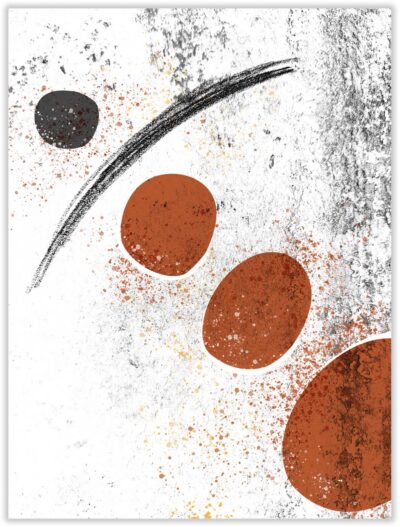 Flying-web modern art print